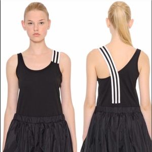 Y-3 Adidas Strap Tank - Black on Black